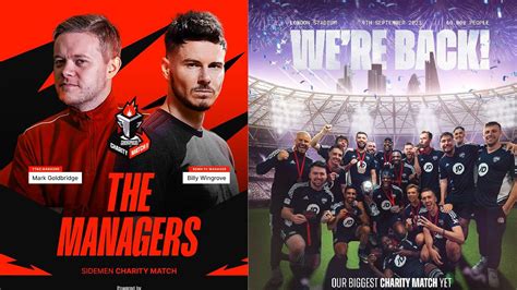 sidemen charity match 2023|Mark Goldbridge .